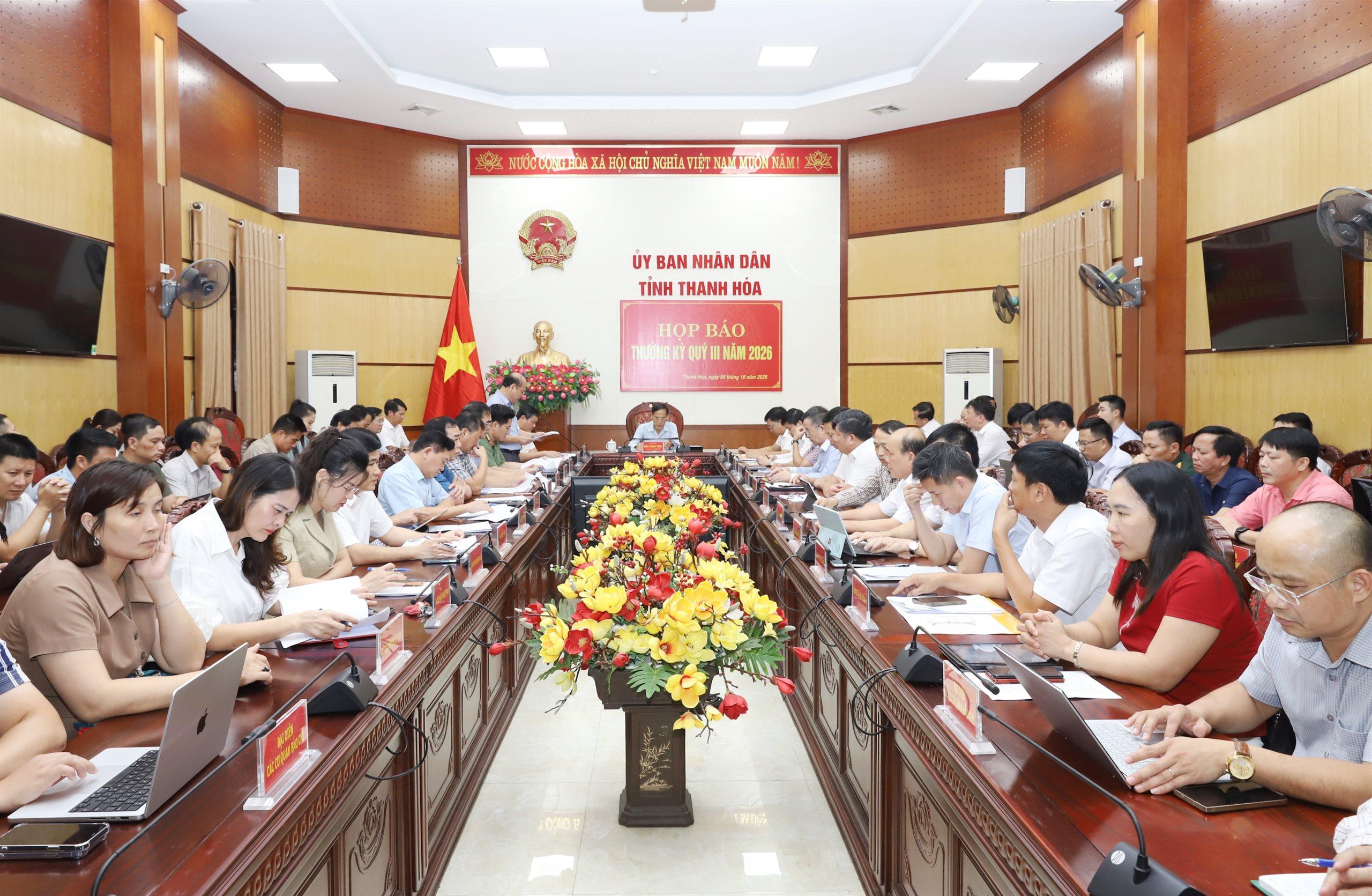 Thanh Hóa: Khơi thông nguồn lực, quyết tâm hoàn thành mục tiêu tăng trưởng năm 2026 Thanh Hóa: Khơi thông nguồn lực, quyết tâm hoàn thành mục tiêu tăng trưởng năm 2026