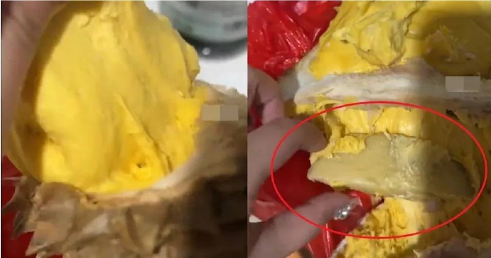 Mua sầu riêng 150.000 đồng/quả ở lề đường, về bổ ra bên trong toàn khoai tây Mua sầu riêng 150.000 đồng/quả ở lề đường, về bổ ra bên trong toàn khoai tây