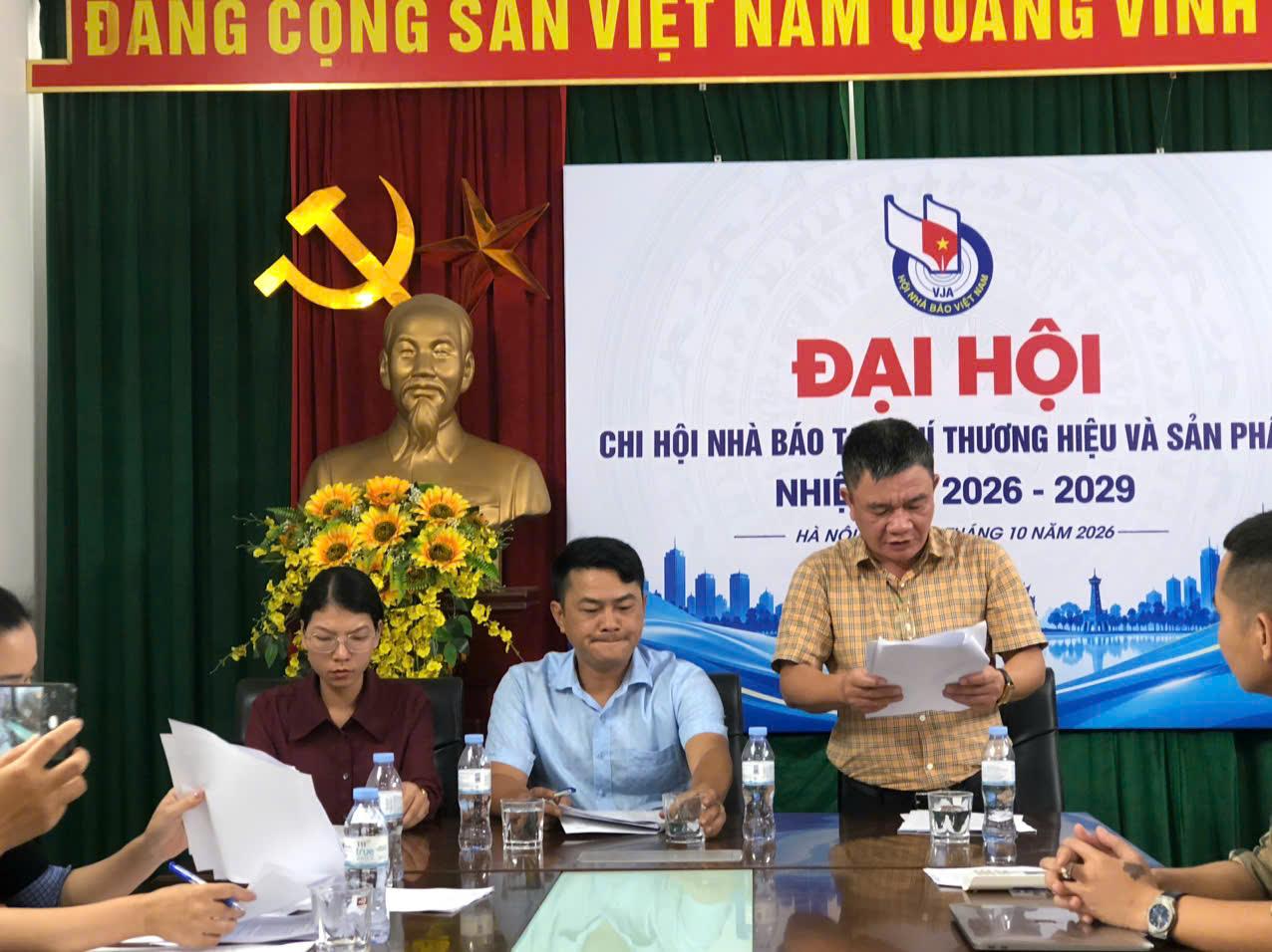 Đại hội Chi hội Nhà báo Tạp chí Thương hiệu và Sản phẩm nhiệm kỳ 2026–2029 thành công tốt đẹp Đại hội Chi hội Nhà báo Tạp chí Thương hiệu và Sản phẩm nhiệm kỳ 2026–2029 thành công tốt đẹp