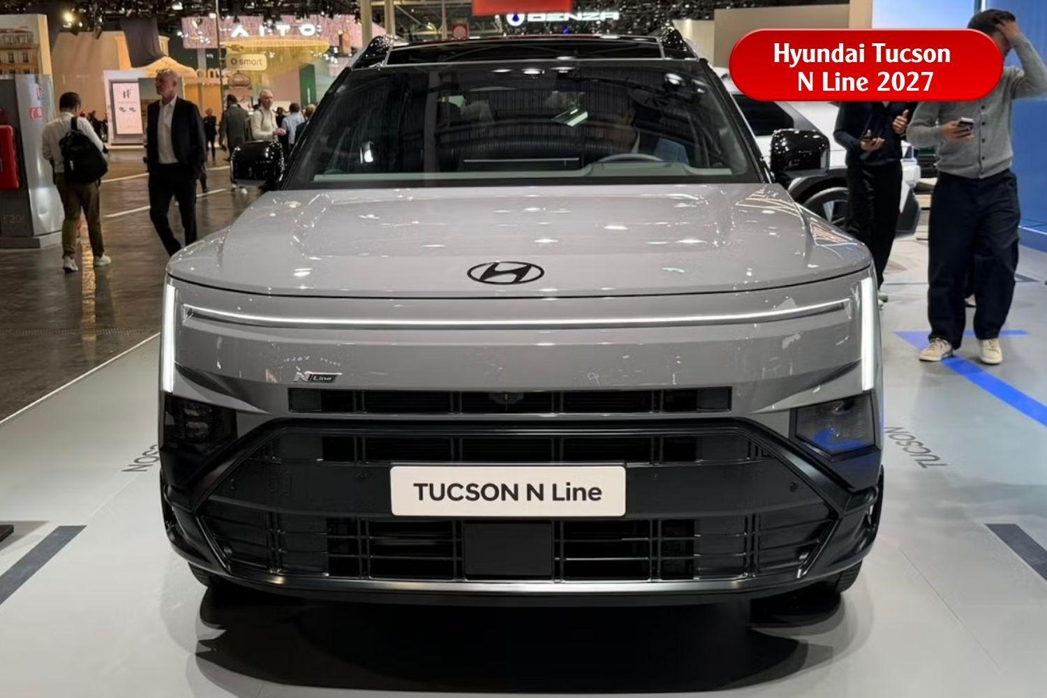 Át chủ bài Hyundai Tucson N Line 2027 trình làng: Xe thể thao cho cả gia đình giải quyết triệt để bài toán nhiên liệu