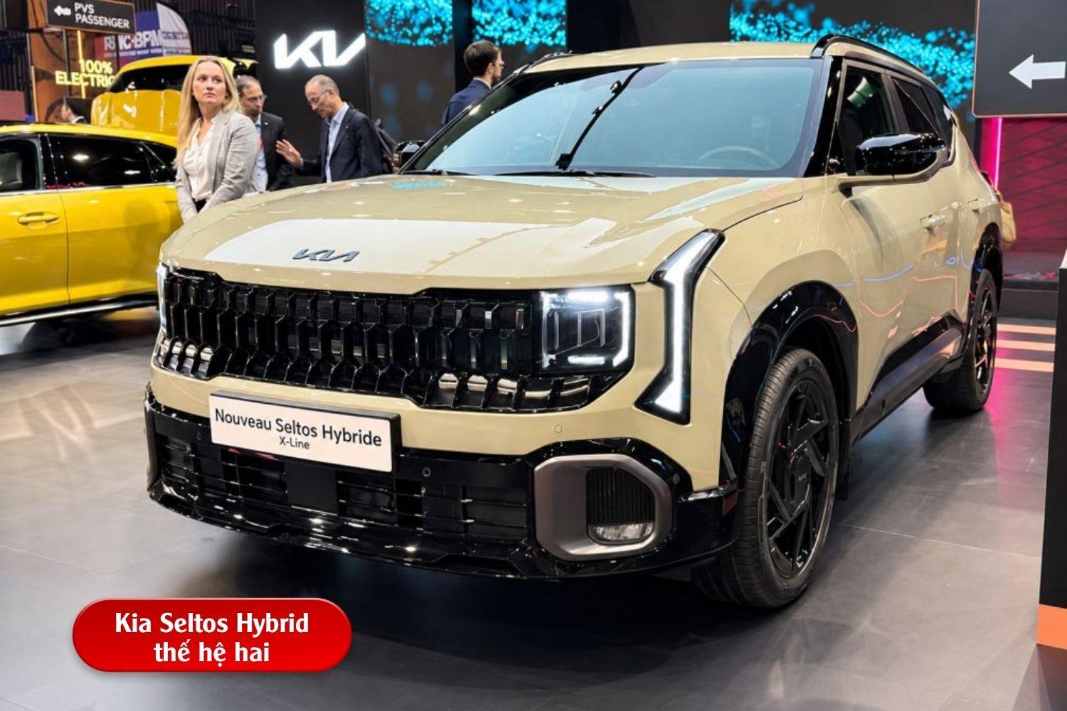 Ngắm Kia Seltos Hybrid 2026: Mức tiêu hao 6,8 lít/100km, ngoại hình hút mắt hơn hẳn, sở hữu công nghệ 'bám đường'