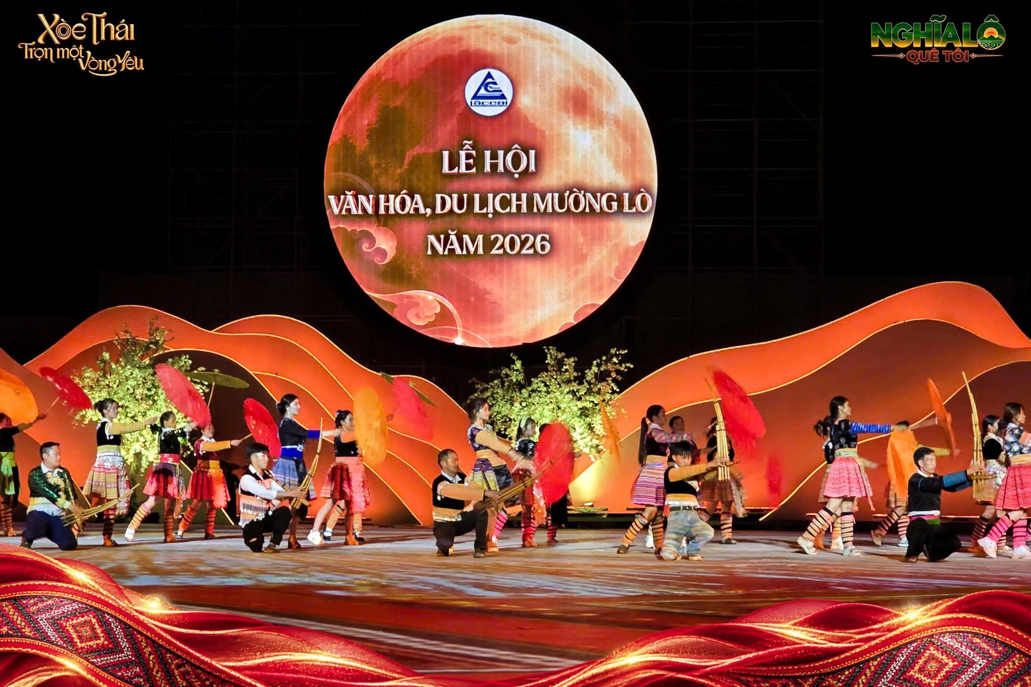 Lào Cai: Gấp rút hoàn thiện những chi tiết cuối cùng để chuẩn bị cho đêm khai mạc lễ hội Văn hóa, Du lịch Mường Lò 2026