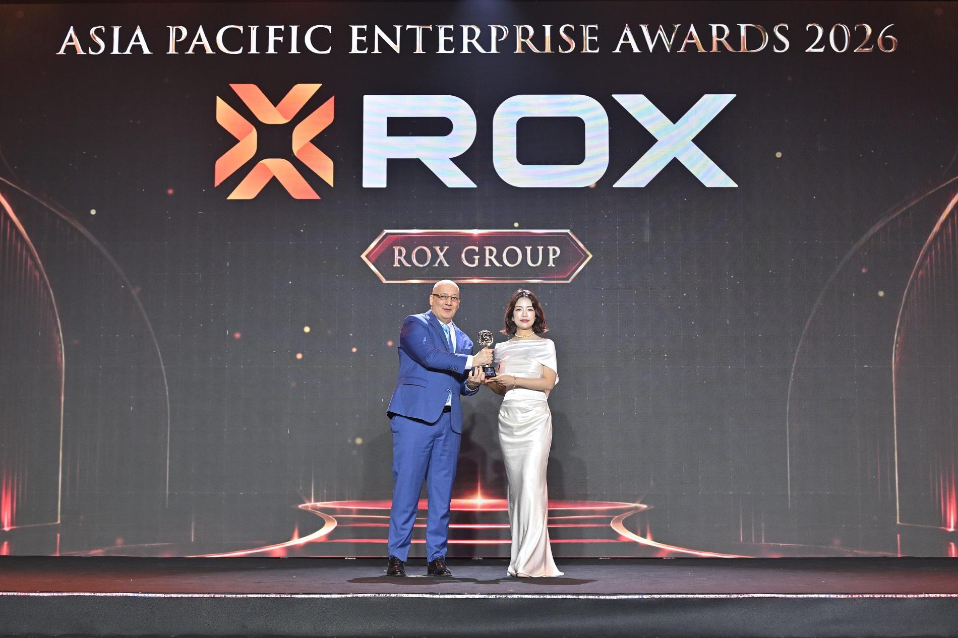 APEA 2026 ghi nhận năng lực kiến tạo và giá trị truyền cảm hứng của ROX Group