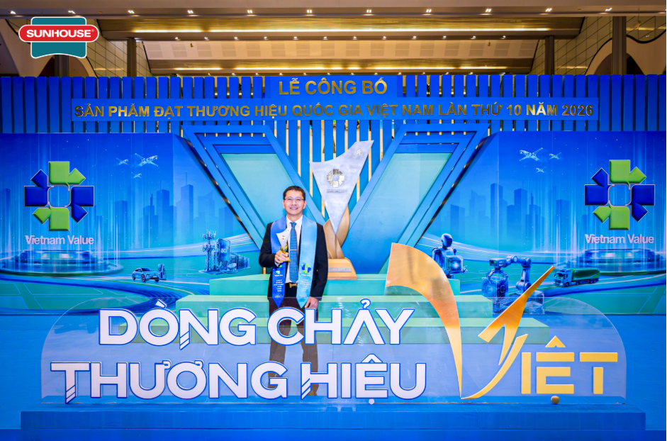 Hệ thống 15 nhà máy quy mô: Bệ phóng giúp SUNHOUSE lập cú đúp danh hiệu 2026 Hệ thống 15 nhà máy quy mô: Bệ phóng giúp SUNHOUSE lập cú đúp danh hiệu 2026