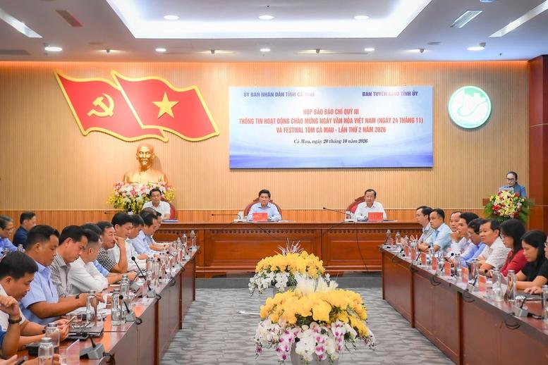 Festival tôm Cà Mau lần thứ hai năm 2026: Nâng tầm thương hiệu và bứt phá kinh tế Festival tôm Cà Mau lần thứ hai năm 2026: Nâng tầm thương hiệu và bứt phá kinh tế