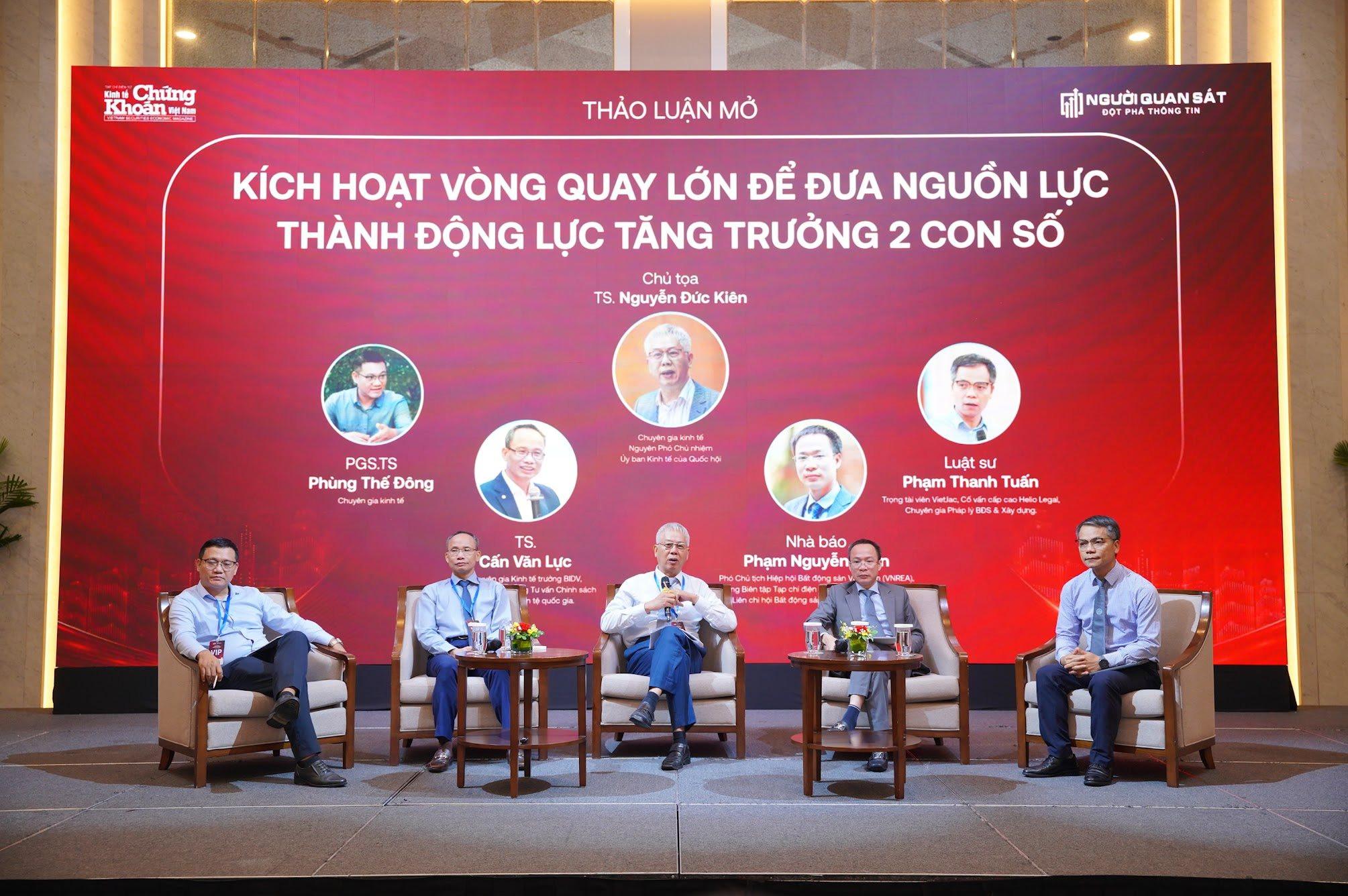 Giải phóng nguồn lực và đa dạng hóa thị trường vốn để nền kinh tế bứt tốc