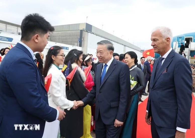 Tổng Bí thư, Chủ tịch nước Tô Lâm bắt đầu thăm chính thức Liên minh châu Âu và Vương quốc Bỉ Tổng Bí thư, Chủ tịch nước Tô Lâm bắt đầu thăm chính thức Liên minh châu Âu và Vương quốc Bỉ