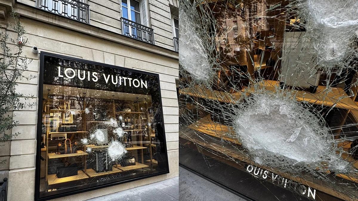 Bạo loạn rung chuyển Paris: Đám đông dùng rào sắt đập phá Louis Vuitton, bất lực trước một thứ không ngờ