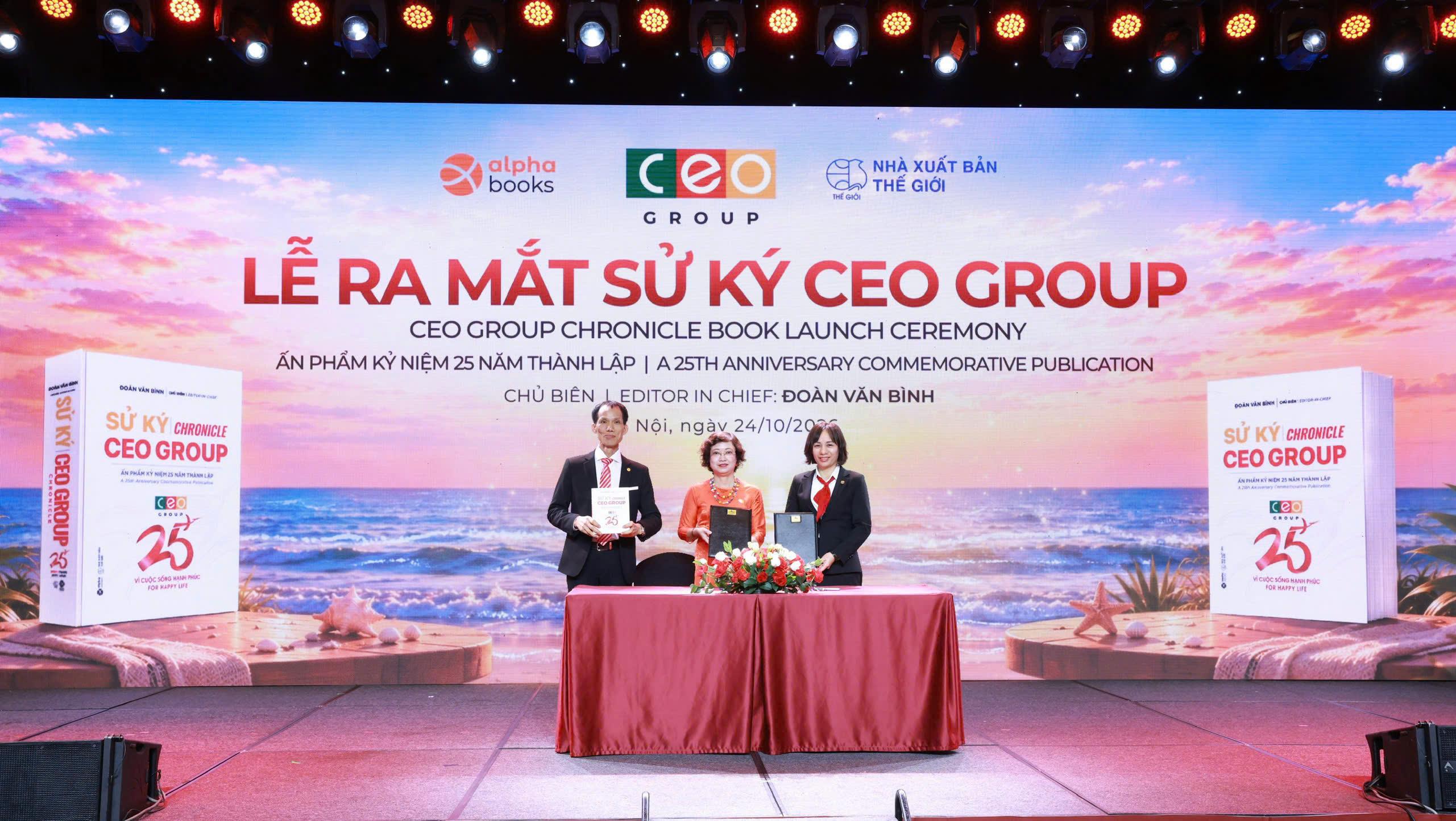 CEO GROUP đón nhận Huân chương Lao động hạng Nhất nhân kỷ niệm 25 năm thành lập