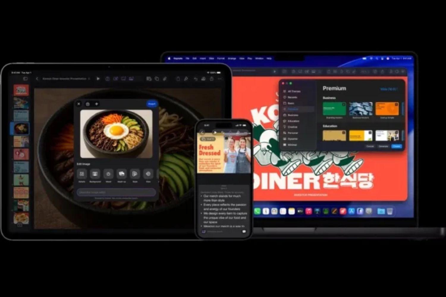 Apple tích hợp AI cho Pages, Keynote và Numbers: Chỉ áp dụng cho khách hàng trả phí, giá 12,99 USD/tháng Apple tích hợp AI cho Pages, Keynote và Numbers: Chỉ áp dụng cho khách hàng trả phí, giá 12,99 USD/tháng