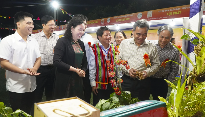 Khai mạc Lễ hội sâm Ngọc Linh và Phiên chợ hàng Việt tại xã Măng Ri năm 2026