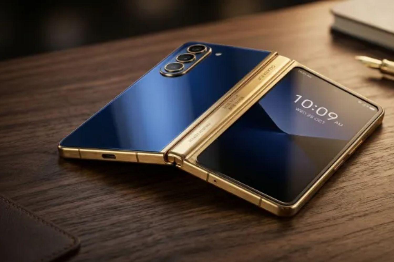 Khpông phải Vertu, đây là trang sức công nghệ mới lọt mắt xanh giới nhà giàu: Mỏng kỷ lục 4.1mm, viền mạ vàng, chip Gen 5
