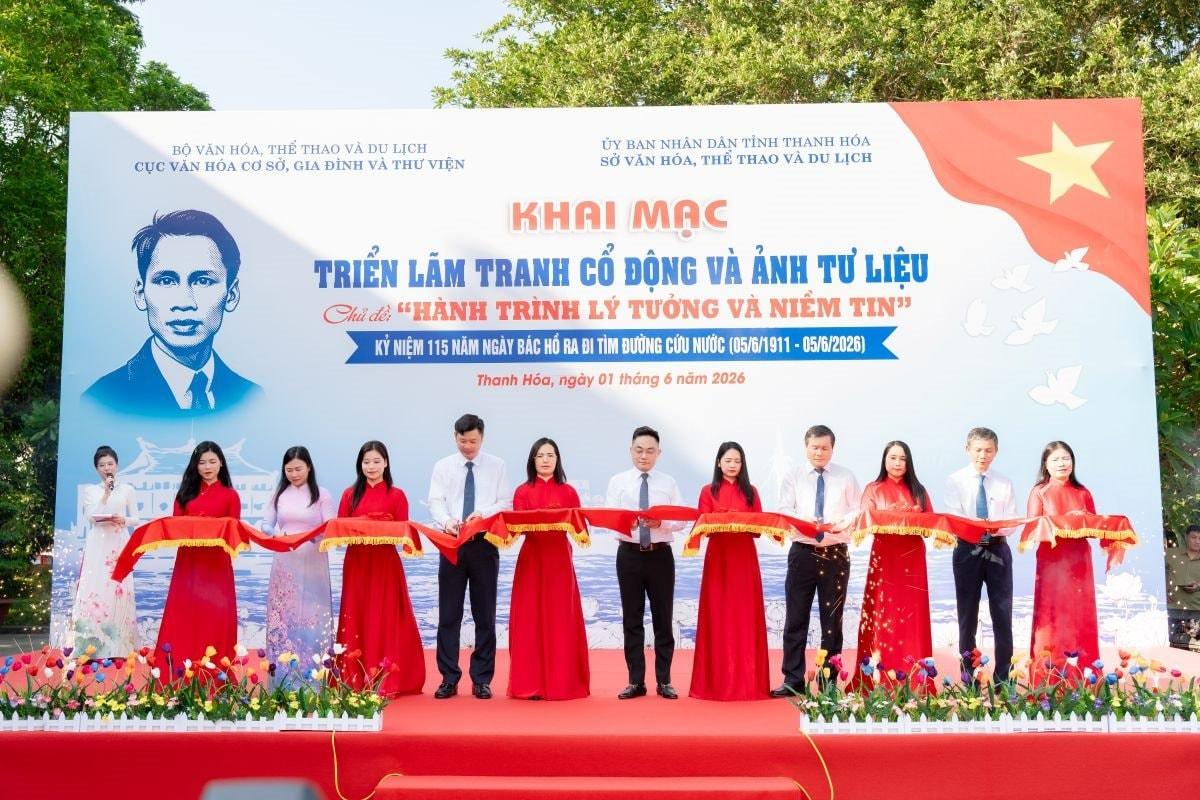 Thanh Hóa: Nhiều hoạt động ý nghĩa kỷ niệm 115 năm Bác Hồ ra đi tìm đường cứu nước Thanh Hóa: Nhiều hoạt động ý nghĩa kỷ niệm 115 năm Bác Hồ ra đi tìm đường cứu nước