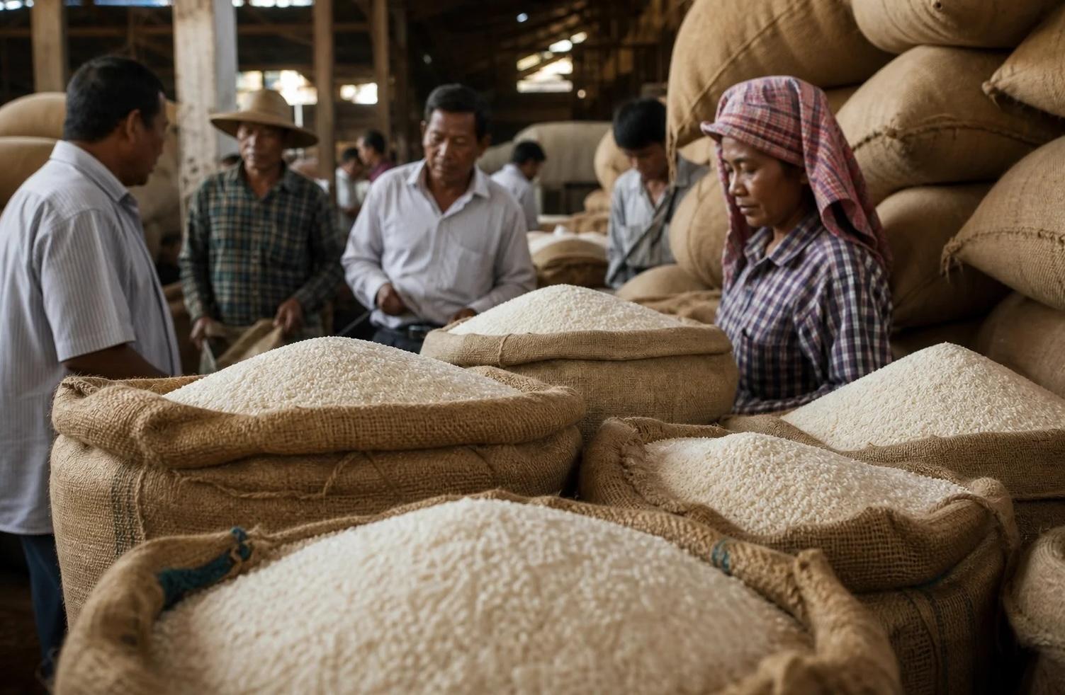 Phát hiện lô gạo giả cộp mác cao cấp và nghi vấn 6 công ty lớn cầm đầu, lãnh đạo của nước này ra chỉ đạo gấp Phát hiện lô gạo giả cộp mác cao cấp và nghi vấn 6 công ty lớn cầm đầu, lãnh đạo của nước này ra chỉ đạo gấp
