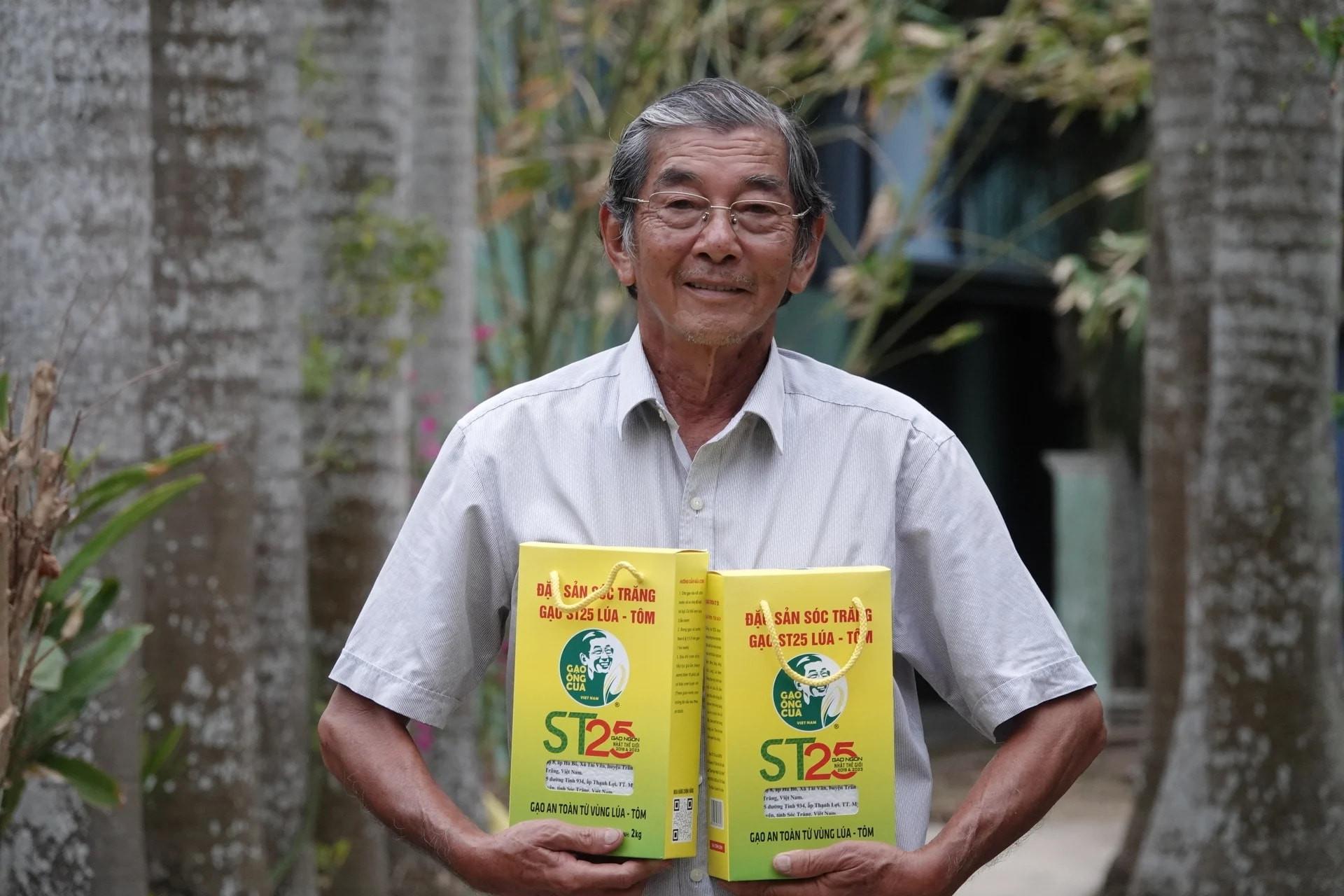 Tầm nhìn của cha đẻ gạo ST25 về một thương hiệu quốc gia bền vững Tầm nhìn của cha đẻ gạo ST25 về một thương hiệu quốc gia bền vững