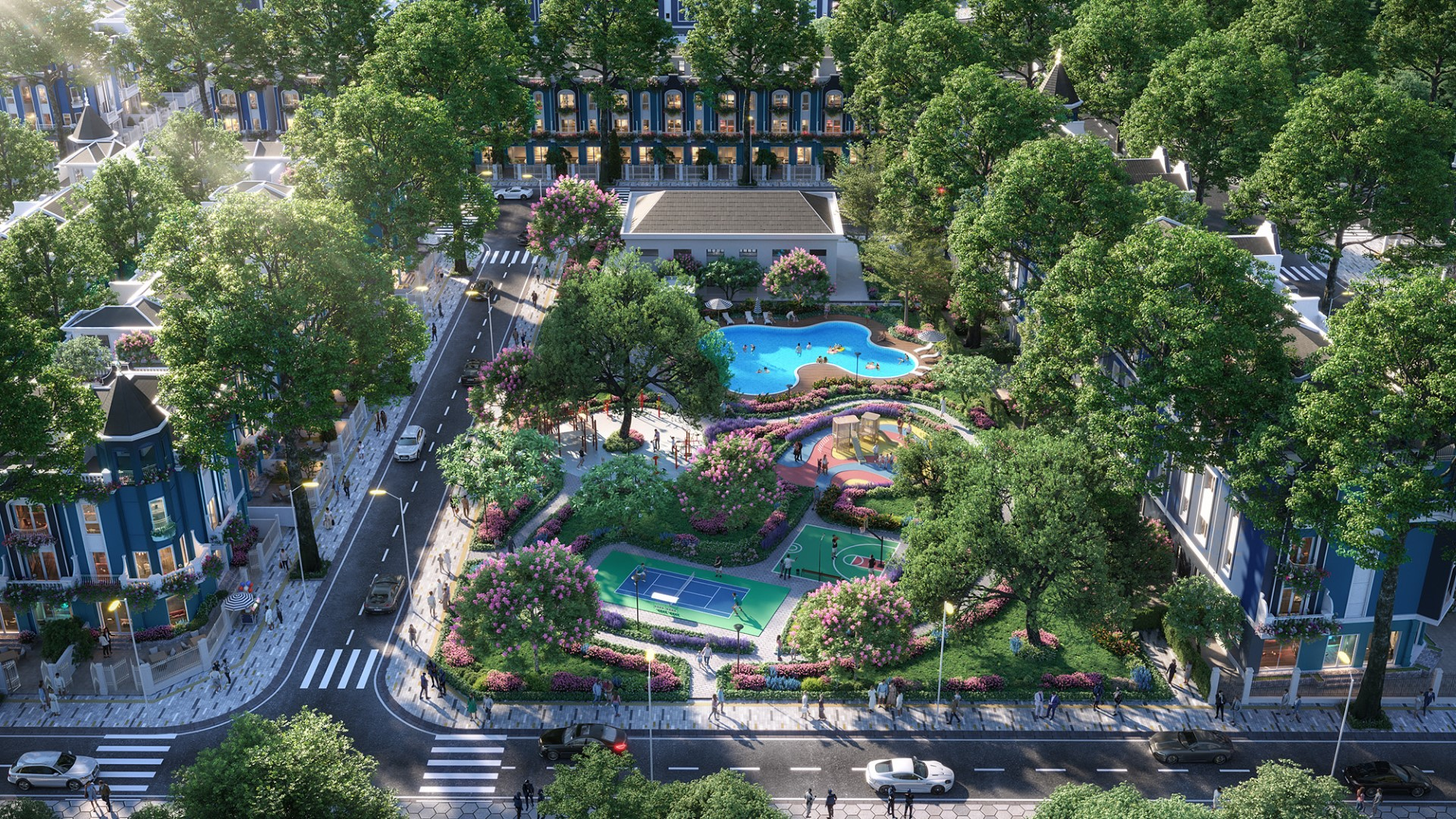 Biệt thự đơn lập Eurowindow Central Avenue – Biểu tượng an cư mới của giới thượng lưu xứ Nghệ