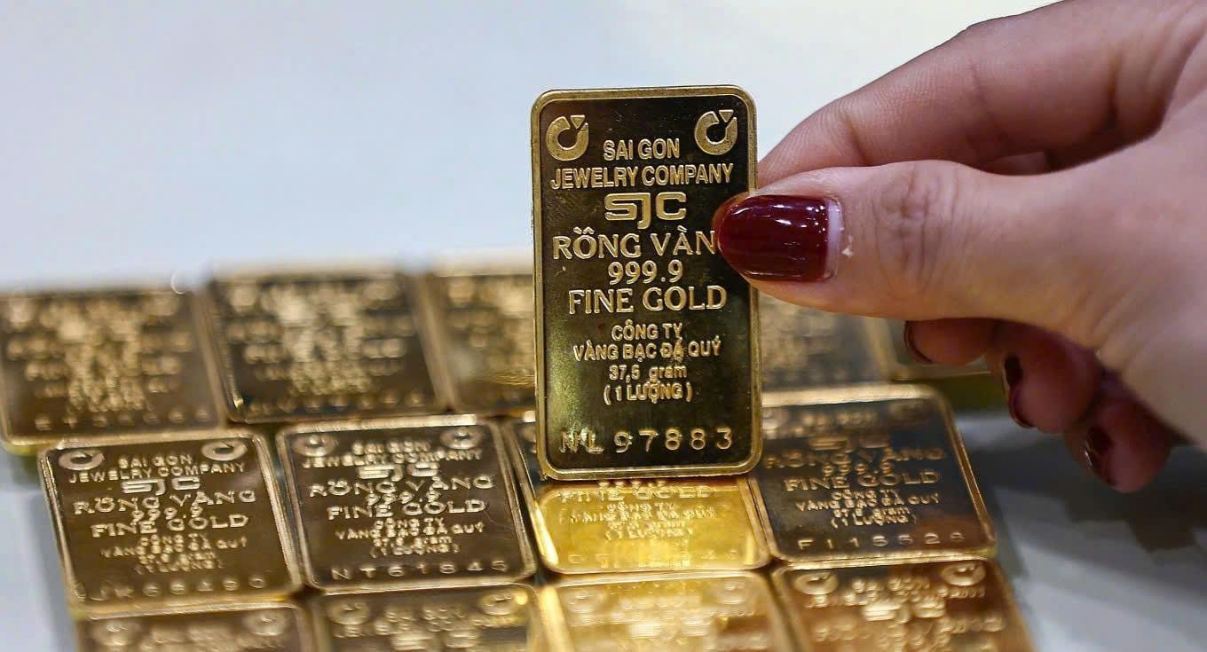 Giá vàng miếng giảm mạnh về dưới mốc 170 triệu đồng mỗi lượng