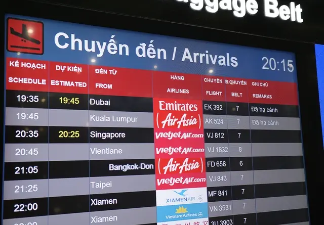 Hàng loạt chuyến bay từ Việt Nam đi Trung Đông bị hủy do căng thẳng quân sự Hàng loạt chuyến bay từ Việt Nam đi Trung Đông bị hủy do căng thẳng quân sự