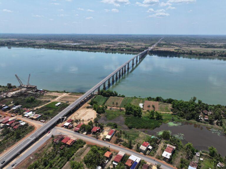 Chính thức khánh thành cây cầu hơn 3.000 tỷ đồng nối Campuchia với Trung Quốc