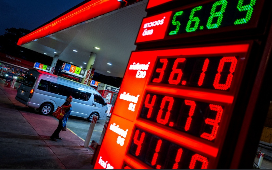 Giá xăng tăng 50% sau 1 tháng, Quỹ Dầu khí quốc gia Thái Lan bị ‘thổi bay’ 1.184 tỷ đồng mỗi ngày