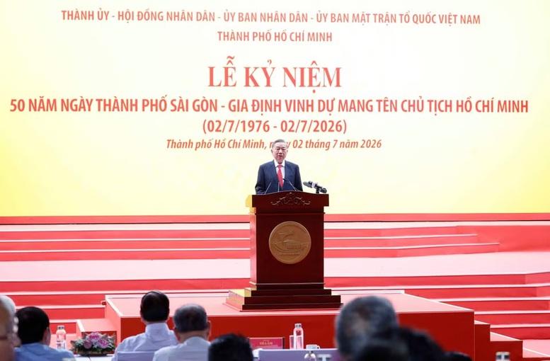 Tổng Bí thư, Chủ tịch nước: Xây dựng Thành phố Hồ Chí Minh thành một siêu đô thị chiến lược