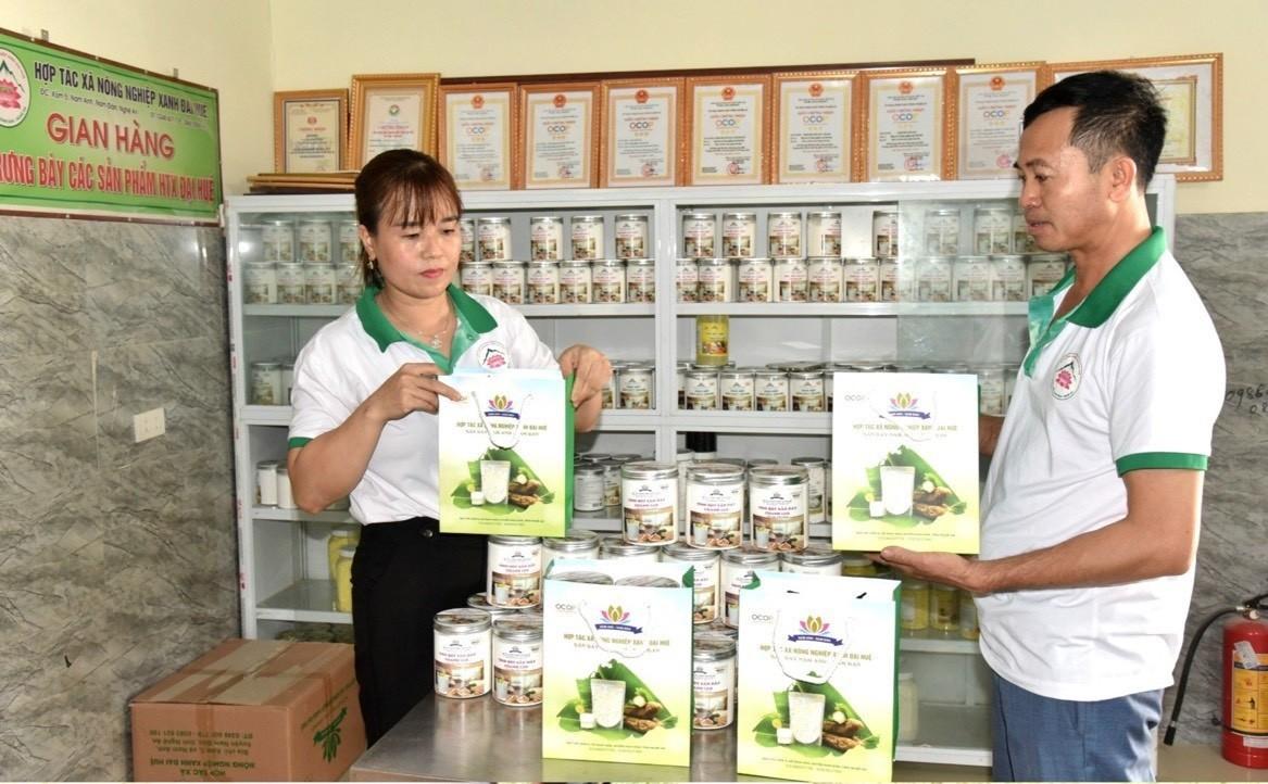 Từ củ sắn dây đến sản phẩm OCOP Đại Huệ