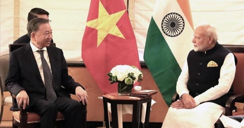 Quan hệ Đối tác Chiến lược Toàn diện Việt Nam-Ấn Độ có bước phát triển mạnh mẽ