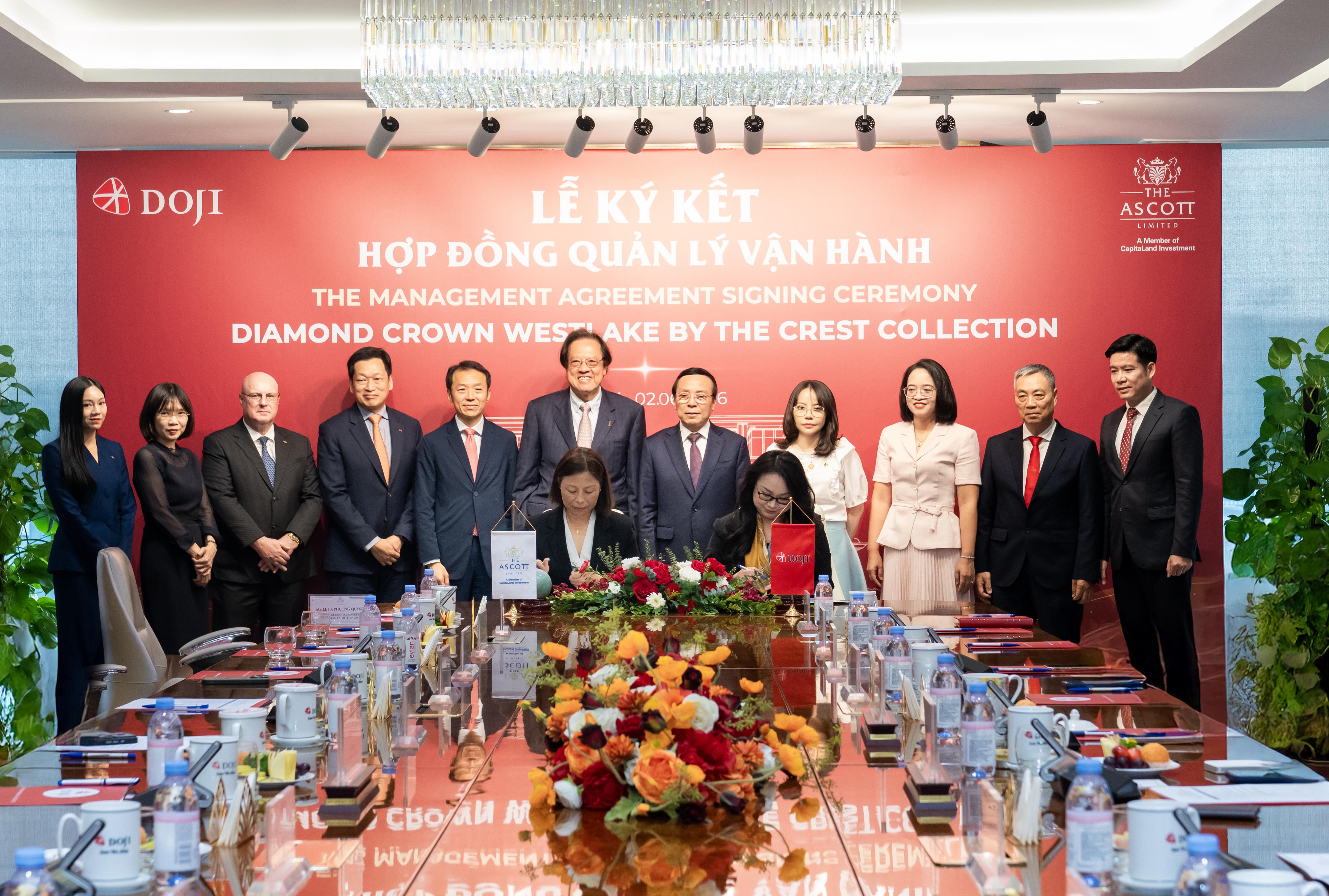 Tập Đoàn Doji tiên phong đưa thương hiệu  The Crest Collection đến Việt Nam