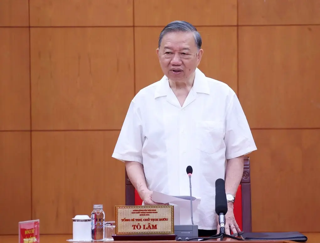 Tổng Bí thư, Chủ tịch nước Tô Lâm: Không để xã hội giàu lên về vật chất nhưng nghèo đi về văn hóa, đạo đức và các giá trị nhân văn