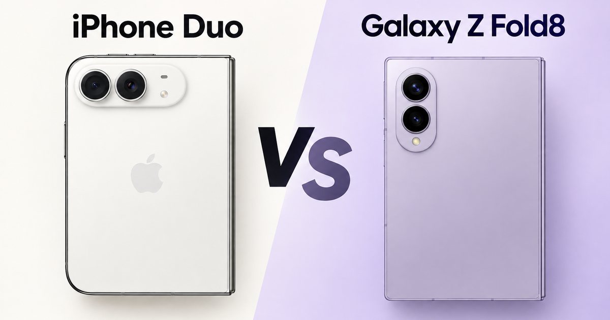 Apple ra mắt iPhone Duo, doanh số Galaxy Z Fold8 bất ngờ tăng vọt