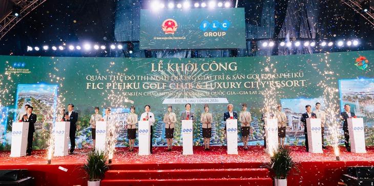 FLC khởi công quần thể đô thị nghỉ dưỡng giải trí và sân golf gần 20.000 tỷ đồng
