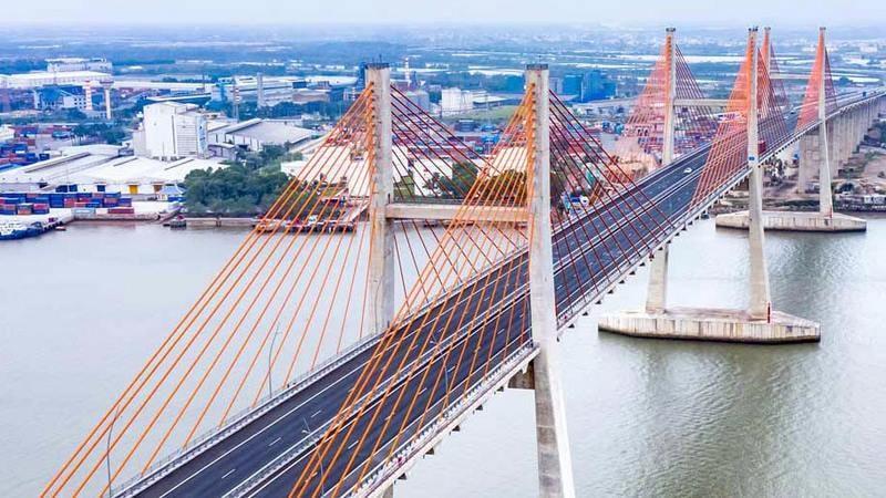 Cây cầu hơn 7.200 tỷ do chính người Việt tự thiết kế và thi công lọt top 3 thế giới: Sử dụng hơn 800 tấn cáp dây văng, chịu được động đất cấp 8