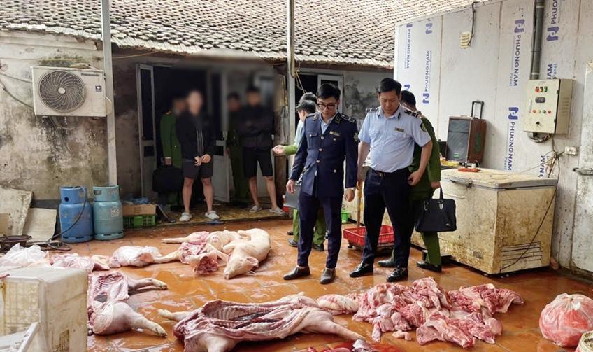 Hưng Yên: Chuyển cơ quan điều tra vụ gần 1 tấn thịt lợn nghi nhiễm dịch tả châu Phi