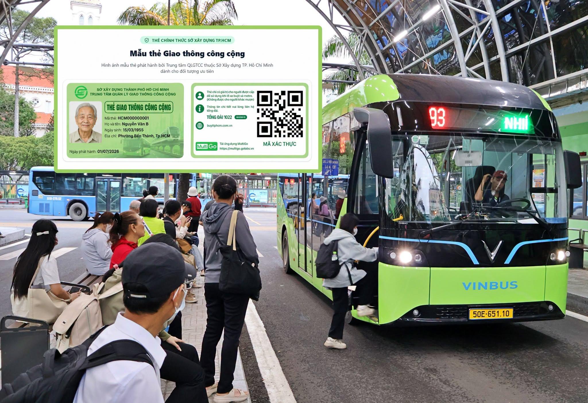 Từ hôm nay, siêu đô thị đông dân nhất Việt Nam bắt đầu cấp thẻ metro, xe buýt miễn phí Từ hôm nay, siêu đô thị đông dân nhất Việt Nam bắt đầu cấp thẻ metro, xe buýt miễn phí