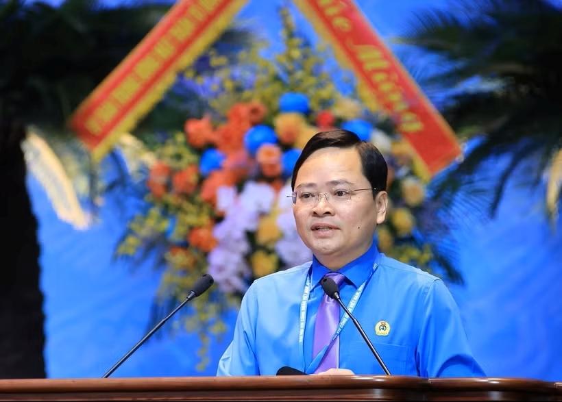 Ông Nguyễn Anh Tuấn tái đắc cử Chủ tịch Tổng Liên đoàn Lao động Việt Nam