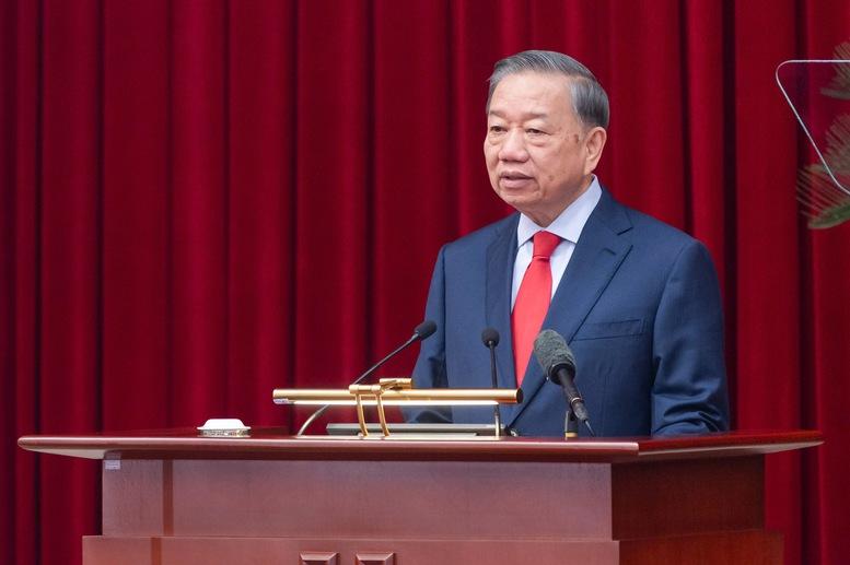 Phát biểu khai mạc Hội nghị lần thứ tư Ban Chấp hành Trung ương Đảng khóa XIV của Tổng Bí thư, Chủ tịch nước Tô Lâm