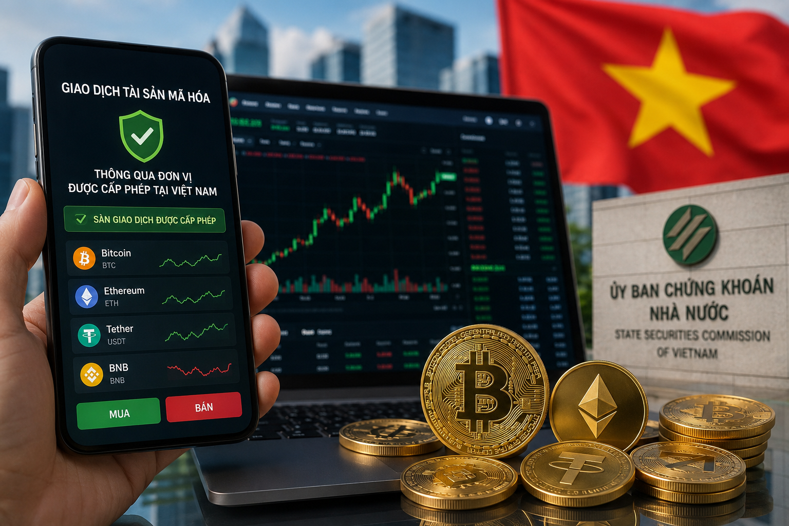 Giao dịch tài sản mã hóa sẽ phải qua sàn được cấp phép tại Việt Nam