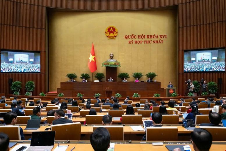 Thông cáo báo chí số 2, Kỳ họp thứ nhất, Quốc hội khóa XVI