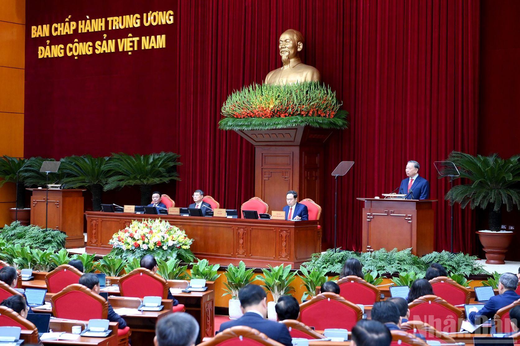 Tổng Bí thư, Chủ tịch nước Tô Lâm gợi mở 4 trọng tâm tại Hội nghị Trung ương 4