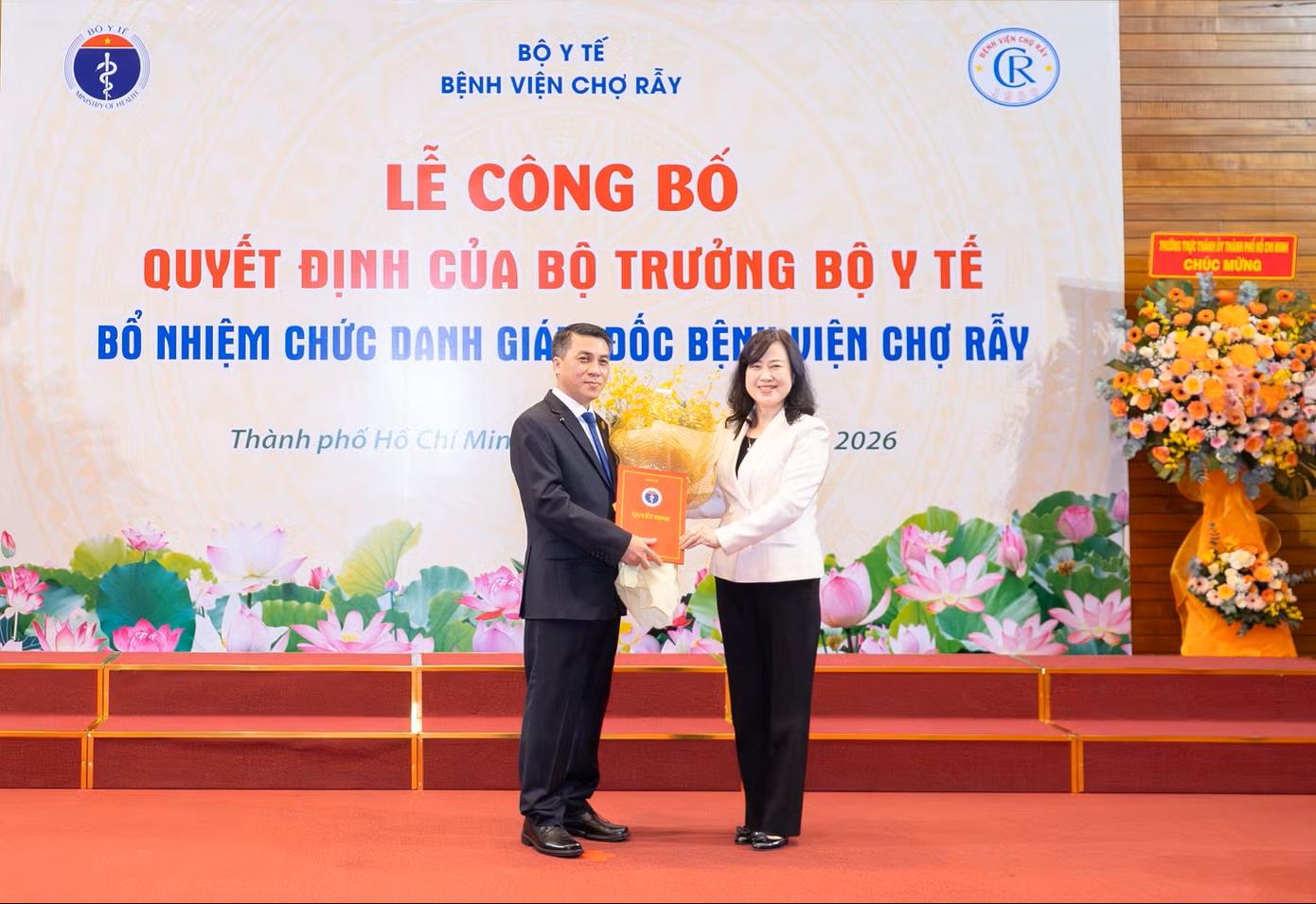 Bộ Y tế bổ nhiệm bác sĩ CKII Phạm Thanh Việt làm Giám đốc Bệnh viện Chợ Rẫy