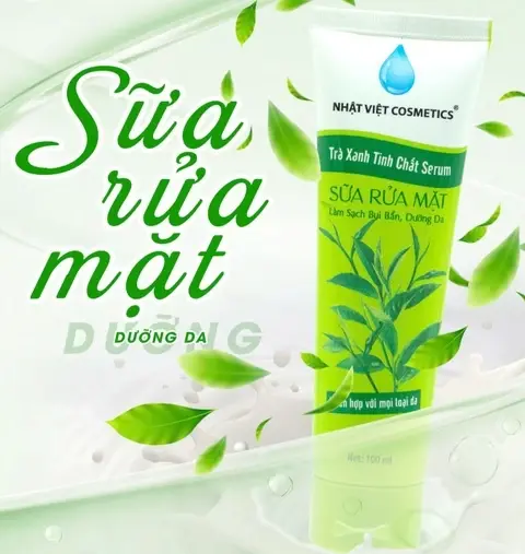 Thu hồi toàn quốc lô sữa rửa mặt Nhật Việt Cosmetics trà xanh tinh chất serum do không đạt chỉ tiêu pH Thu hồi toàn quốc lô sữa rửa mặt Nhật Việt Cosmetics trà xanh tinh chất serum do không đạt chỉ tiêu pH