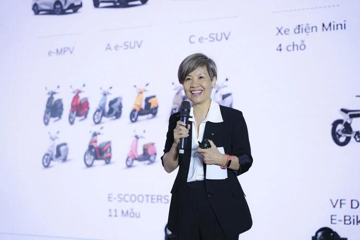 Chân dung nữ chủ tịch mới của công ty quản lý mảng sản xuất xe VinFast
