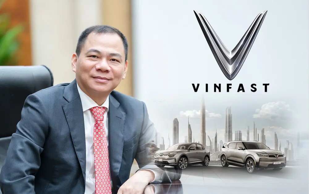 Tỷ phú Phạm Nhật Vượng rời ghế tổng giám đốc VinFast Việt Nam Tỷ phú Phạm Nhật Vượng rời ghế tổng giám đốc VinFast Việt Nam