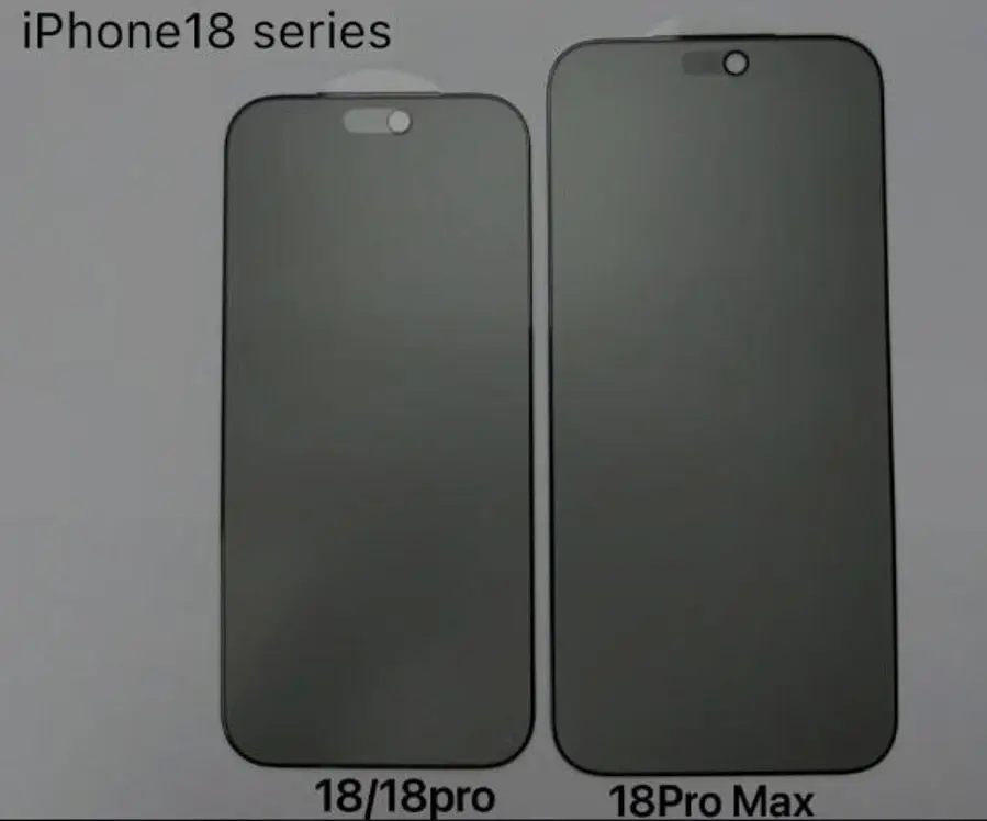 Linh kiện rò rỉ khẳng định iPhone 18 Pro Max thay đổi thiết kế màn hình