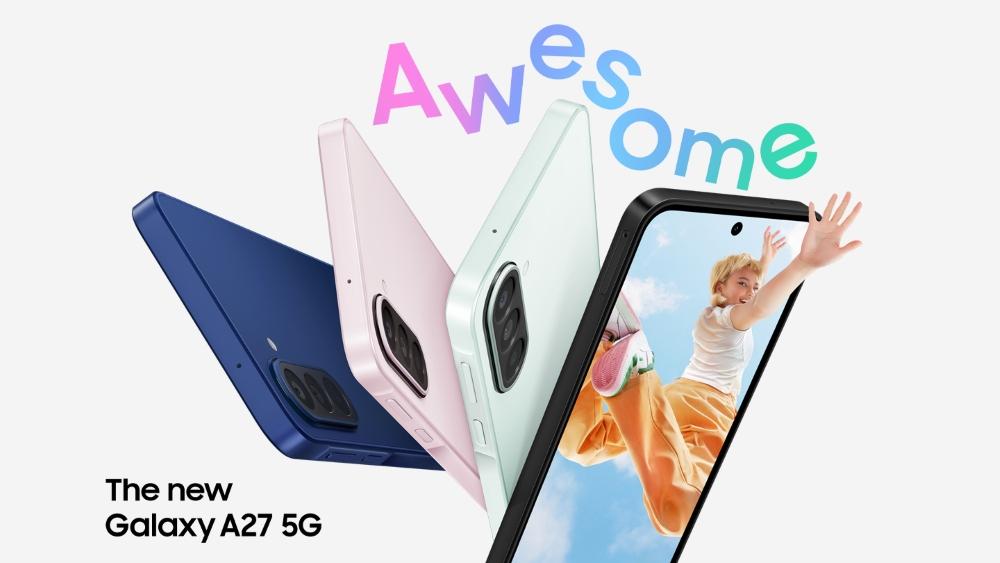 Samsung Galaxy A27 5G ra mắt: Bước tiến mới trong phân khúc tầm trung với hiệu năng vượt trội
