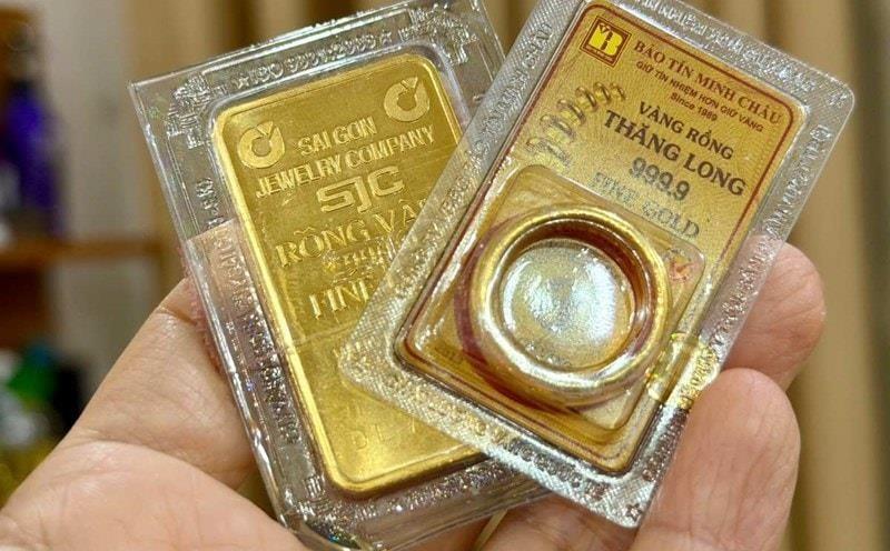 Giá vàng lao dốc ngày thứ hai liên tiếp, rớt khỏi mốc 150 triệu đồng/lượng