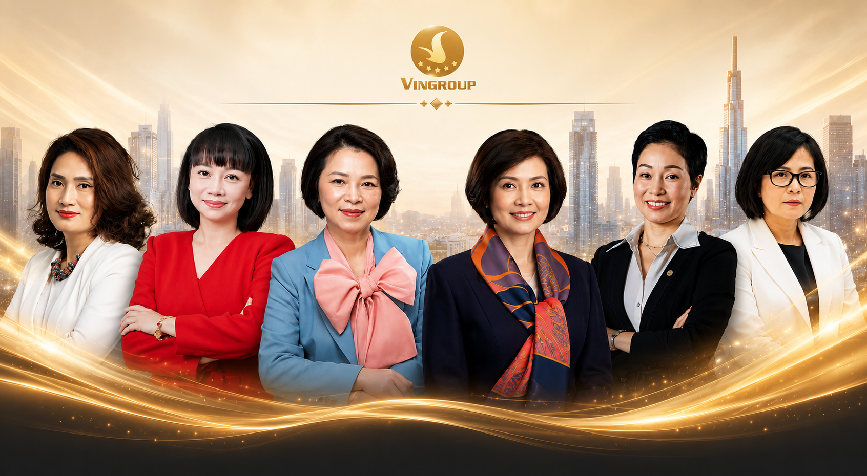 Những 'nữ tướng' tài năng cùng tỷ phú Phạm Nhật Vượng dẫn dắt đế chế Vingroup