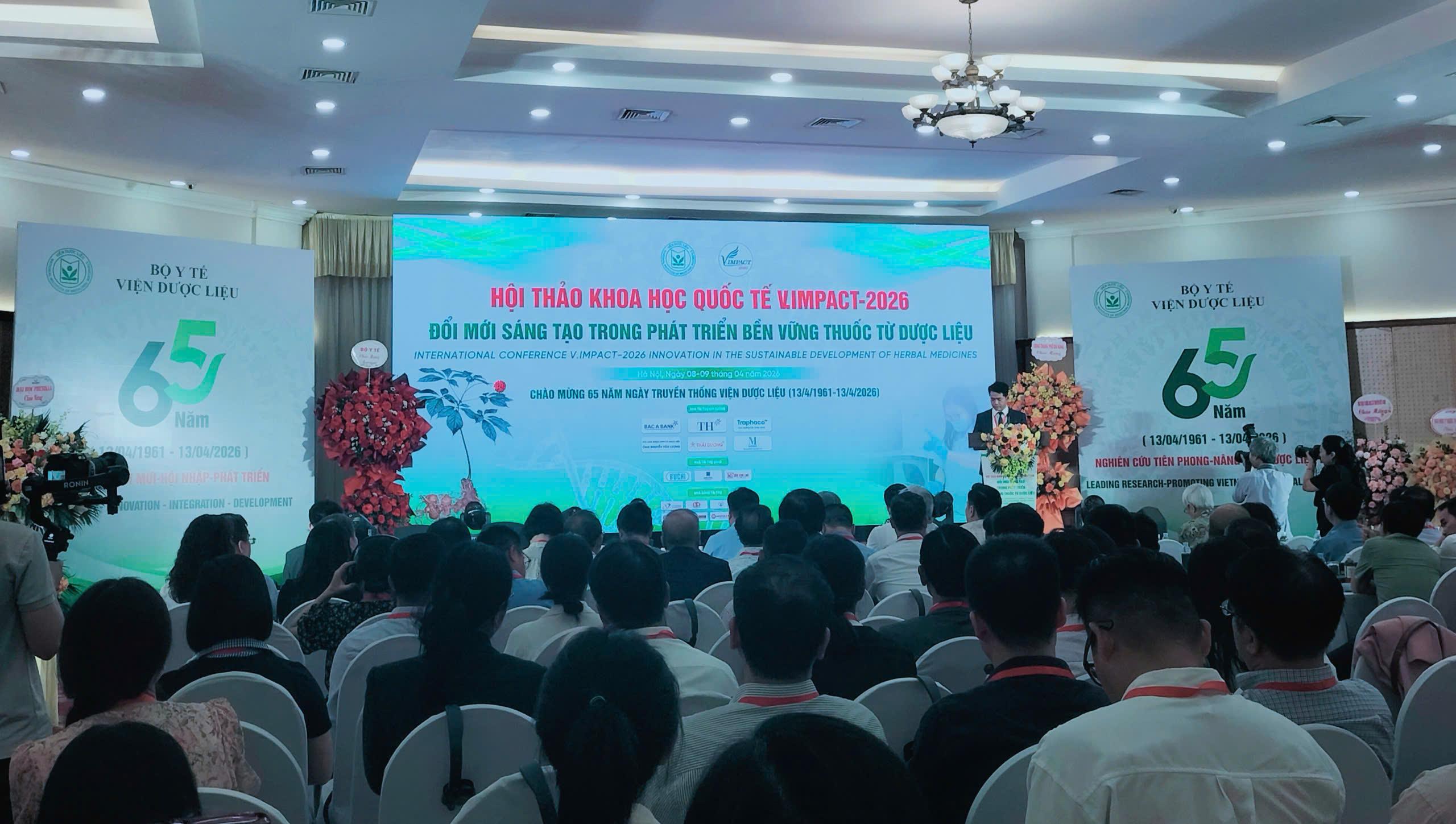 Hội thảo V.IMPACT 2026: Cơ hội xây dựng thương hiệu dược liệu Việt Nam theo chuỗi giá trị bền vững