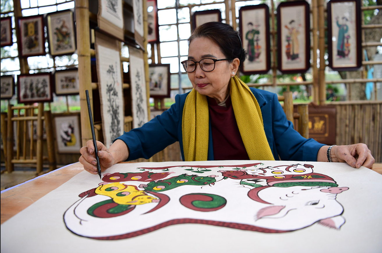 Nghề làm tranh dân gian Đông Hồ được UNESCO ghi danh di sản phi vật thể