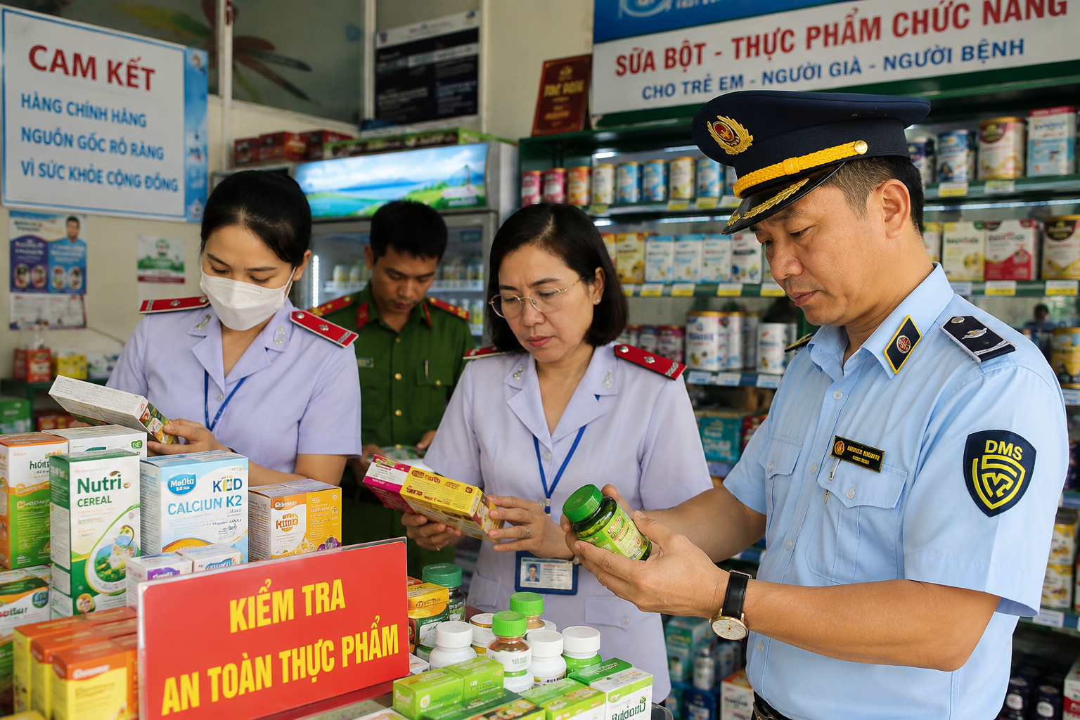 Siết chặt quản lý thực phẩm, tăng cường xử lý vi phạm trên môi trường mạng